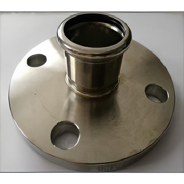Single press flange adapter